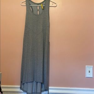 LOLE long grey dress.